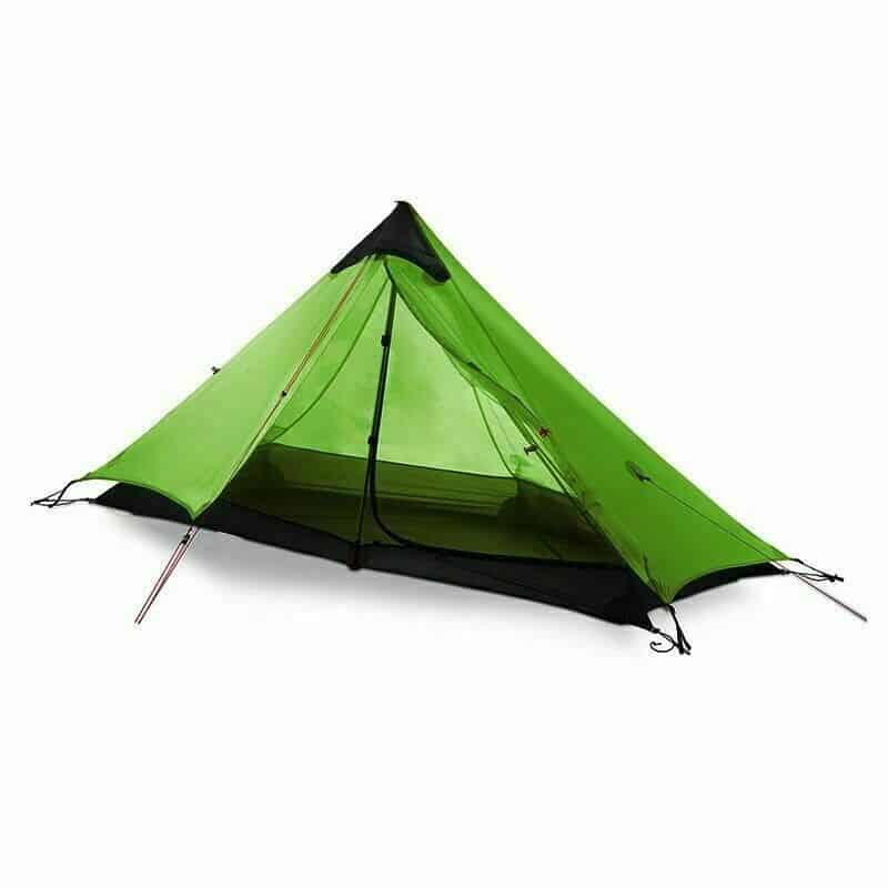 3F UL Gear Lanshan 1 - 4 Season Tent (Green, T Zip)