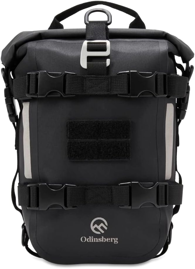 ODINSBERG Ragnarök 30L 100% Waterdichte Motortas Motorfiets Staart Tas Dry Bag Tail Bag Motorcycle Motor Rugzak, Achtertas, Motorfietstas Achter Zadeltas & Zijtas Motorbagage voor Adventure en Offroad ODINSBERG Ragnarök 30L 100% Waterdichte Motortas Motorfiets Staart Tas Dry Bag Tail Bag Motorcycle Motor Rugzak, Achtertas, Motorfietstas Achter Zadeltas & Zijtas Motorbagage voor Adventure en Offroad