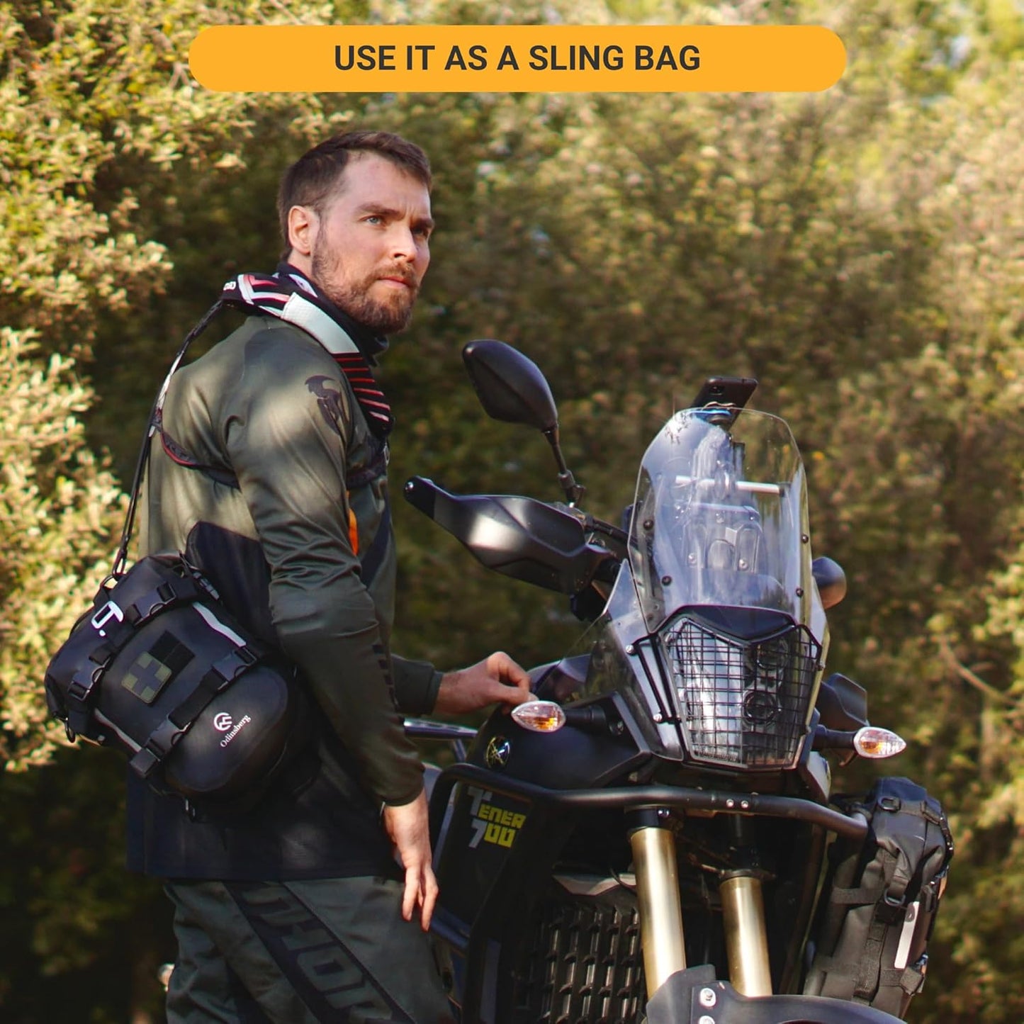Odinsberg Ragnarok 7L Waterproof Motorcycle Tail Bag Pre Order Now For Delivery In July