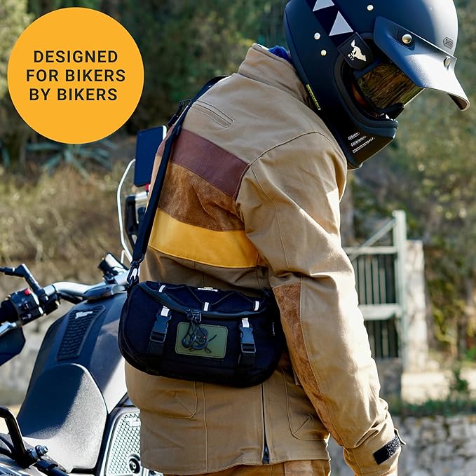 Odinsberg Valhalla Motorcycle Handlebars Bag 3L Pre Order Now For Delivery In July
