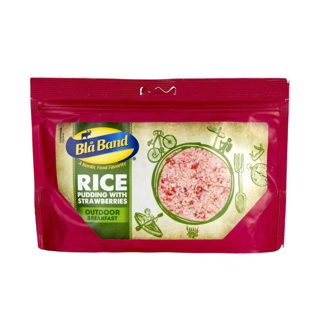 Bla Band Rice Pudding with Strawberries