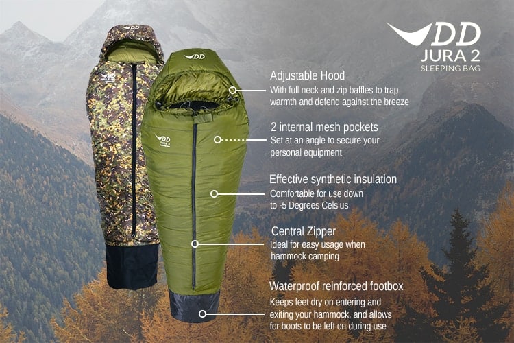 DD Jura 2 - Sleeping Bag - MC XL