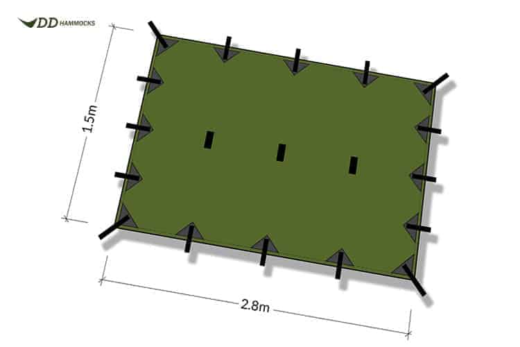 DD SuperLight Small Tarp