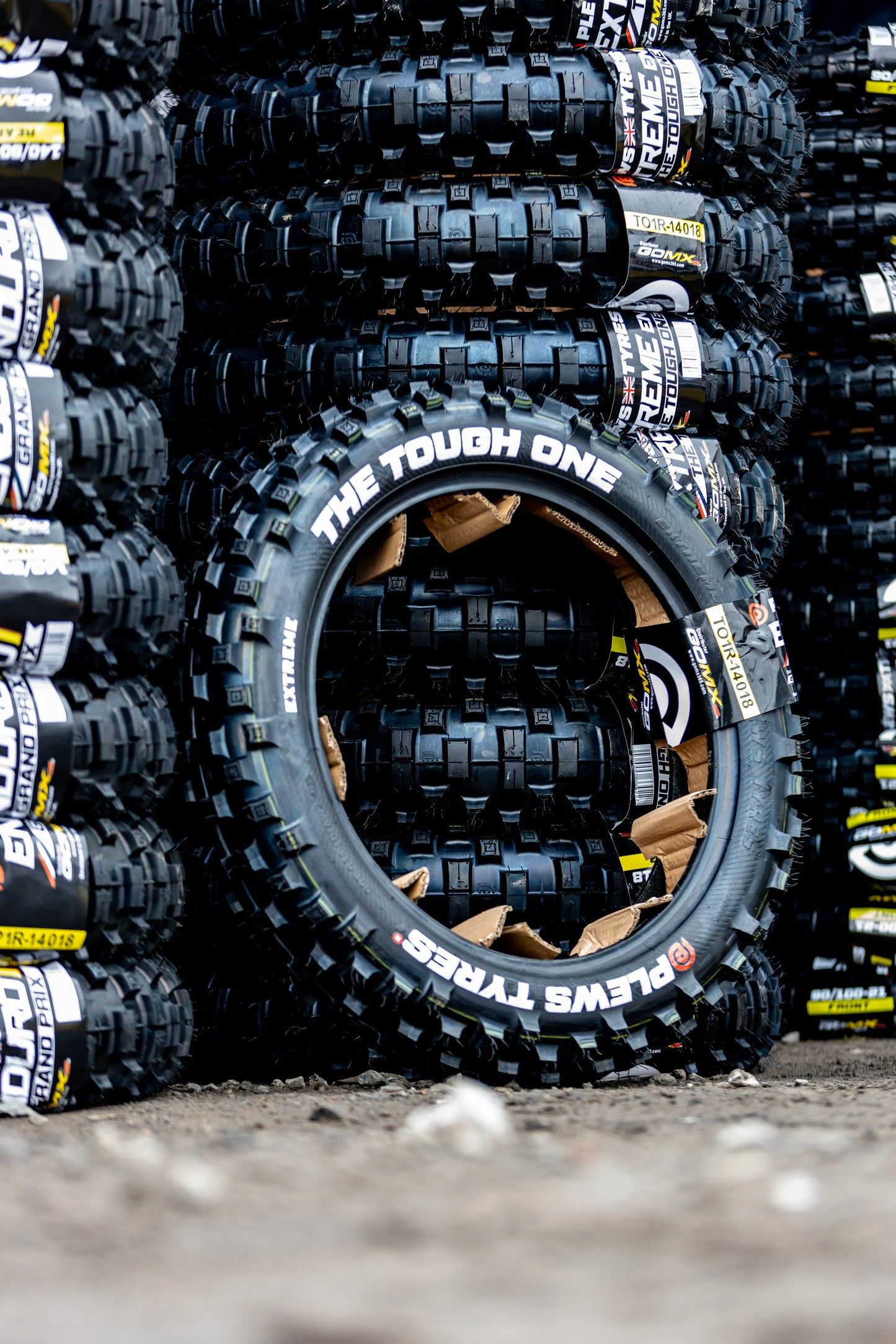 Plews EN1 The Tough One 140 / 80 - 18 inch Rear Enduro Tyre Spec A