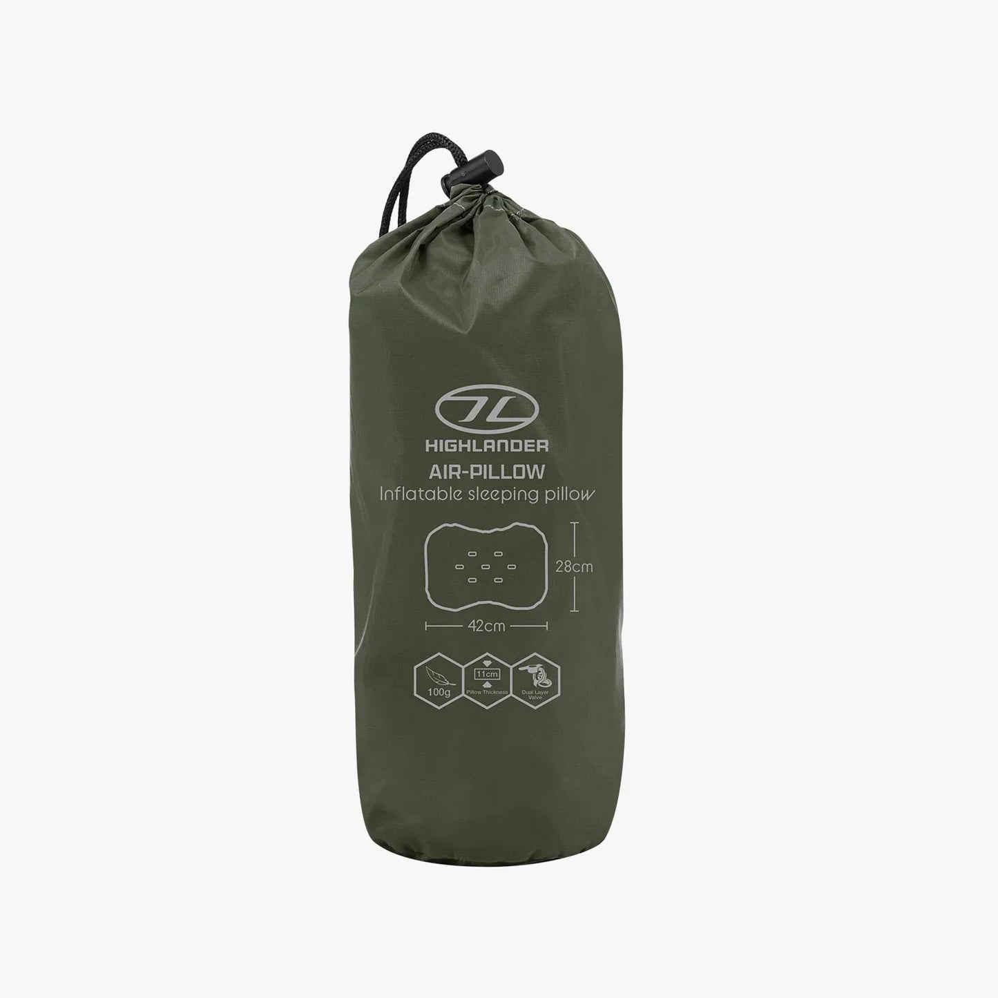 Highlander Nap Pak Camping Air Pillow