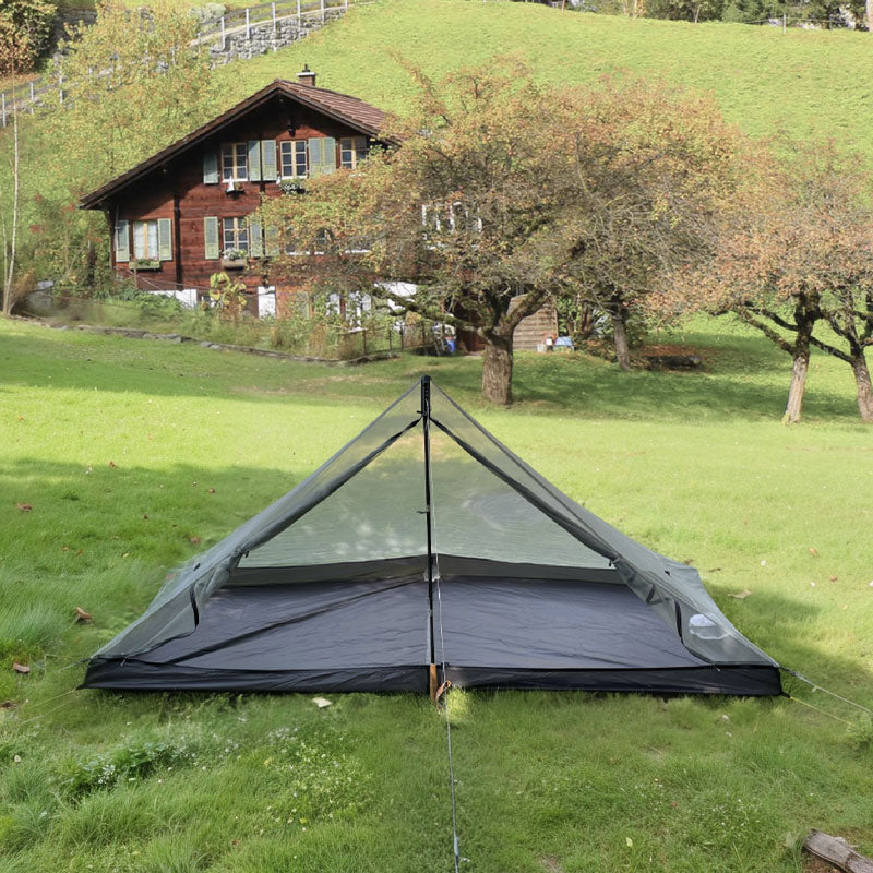 3F UL Gear Lanshan 1 - 4 Season Tent (Green, T Zip)