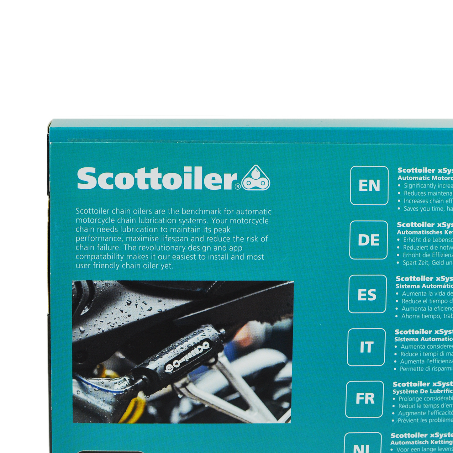 Scottoilerer xSystem 3.0+ Bluetooth-enabled lubrication system