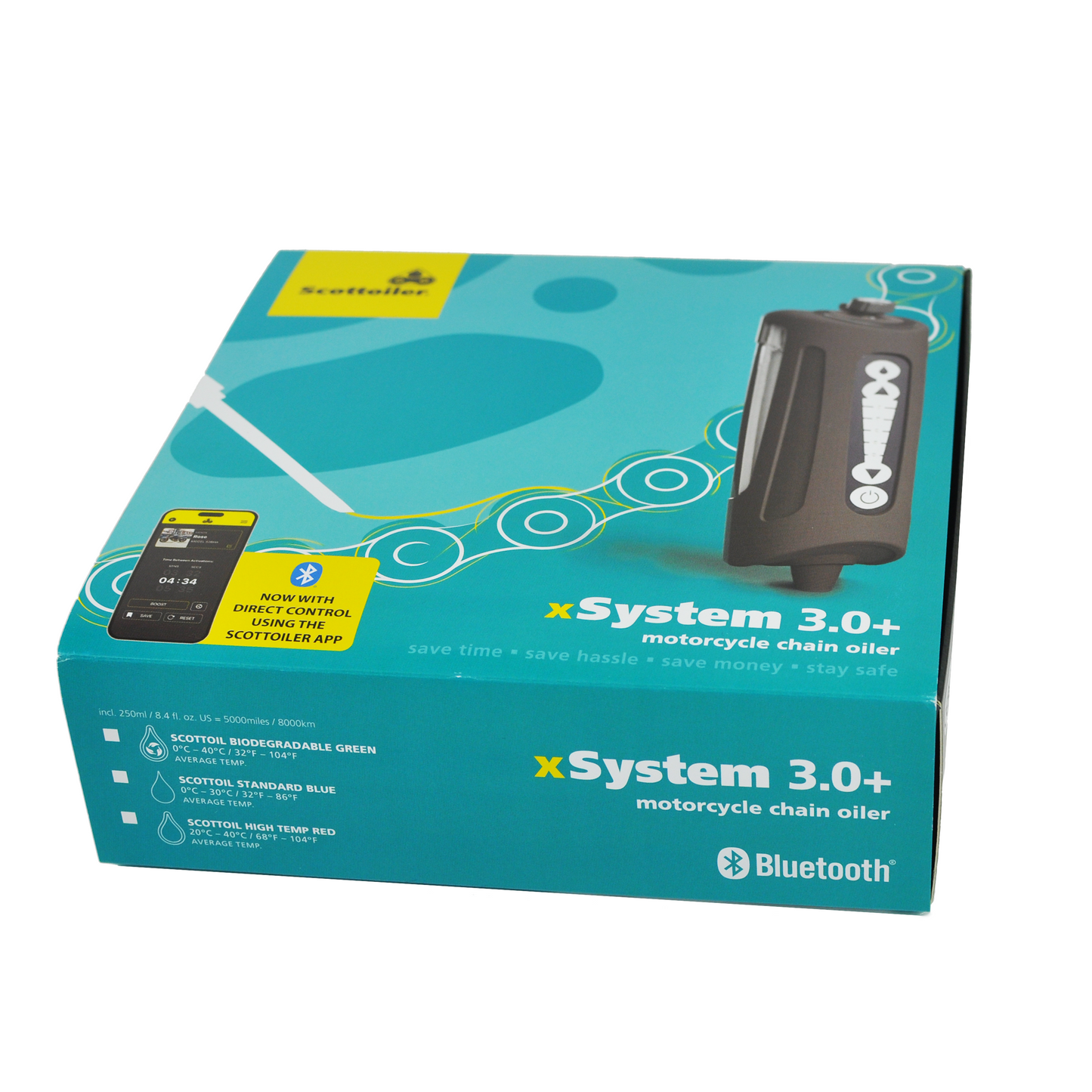 Scottoilerer xSystem 3.0+ Bluetooth-enabled lubrication system
