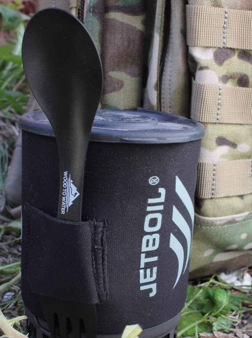 Wood To Water Spork - Black (Free with all orders over £20)
