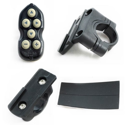 Remotek motorcycle handlebars bluetooth controller for sat nav and digital road book.