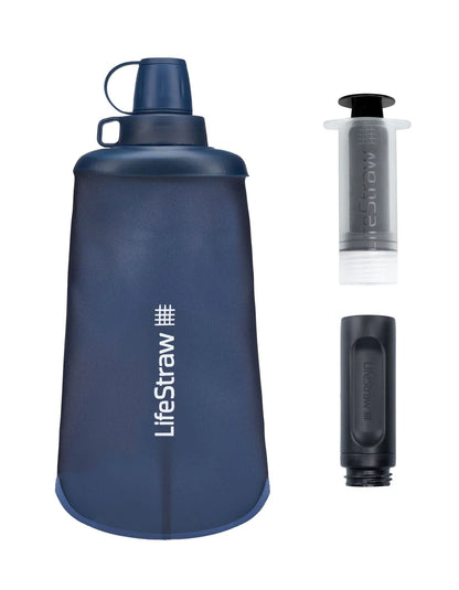 Lifestraw Peak Series Collapsible Squeeze bottle with Filter 1L
