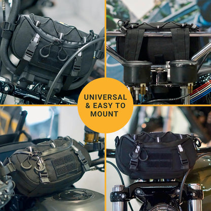 Odinsberg Valhalla Motorcycle Handlebars Bag 3L Pre Order Now For Delivery In July