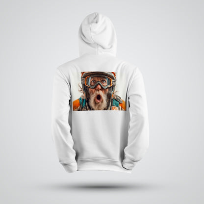 Personalized White Hoodie