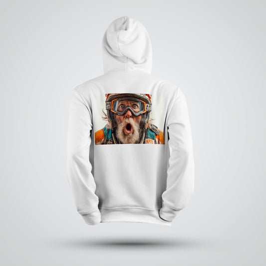 Personalized White Hoodie