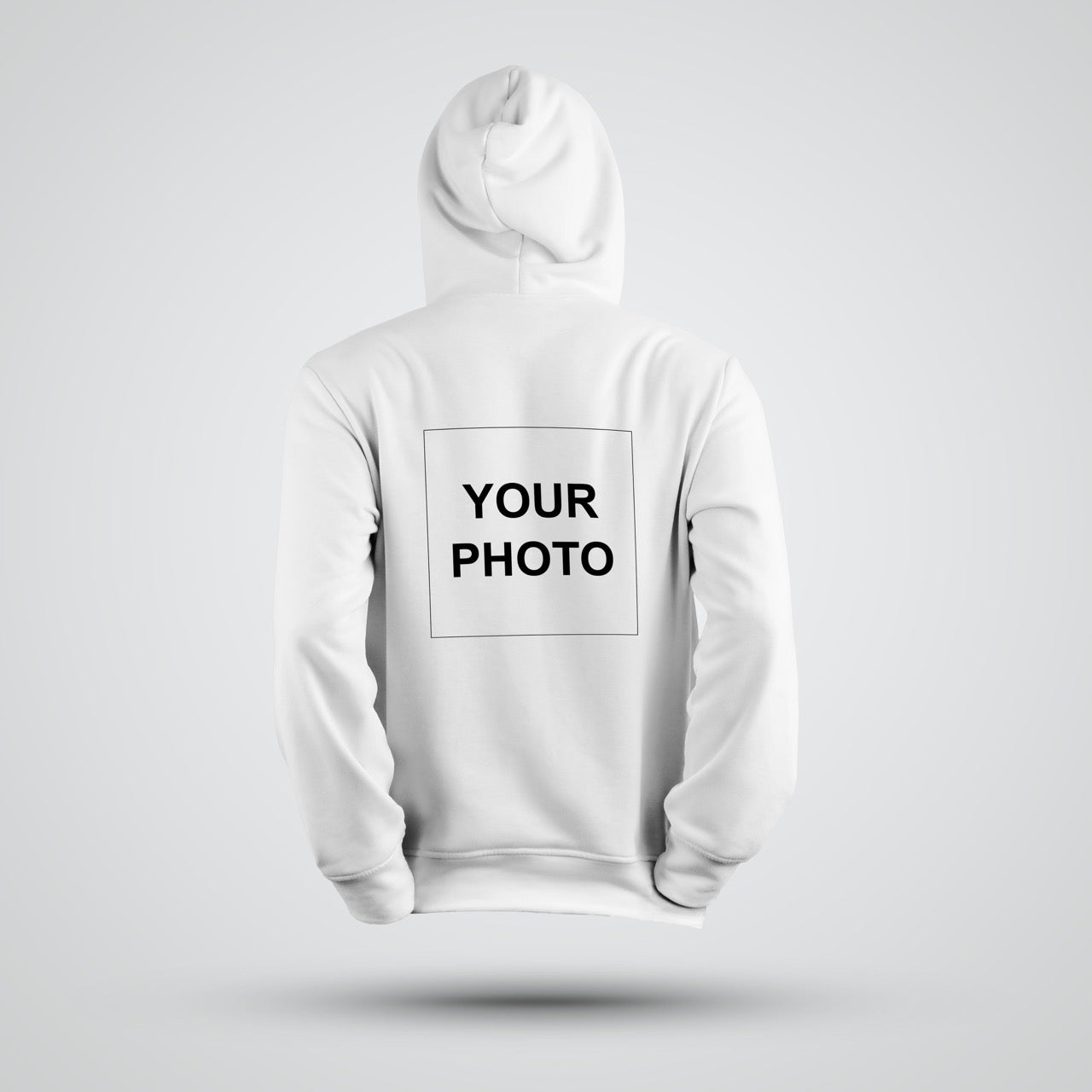 Personalized White Hoodie