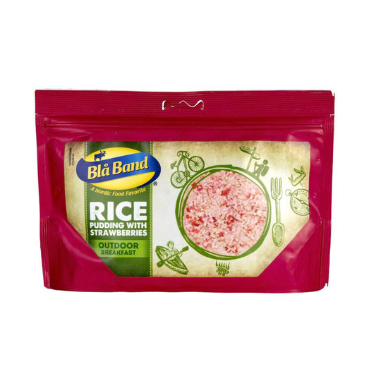 Bla Band Rice Pudding with Strawberries