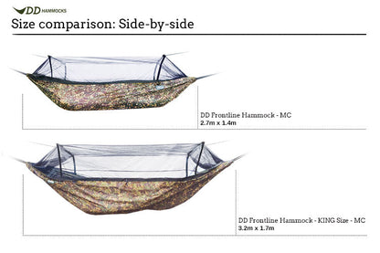 DD Frontline Hammock - KING Size - Multicamo