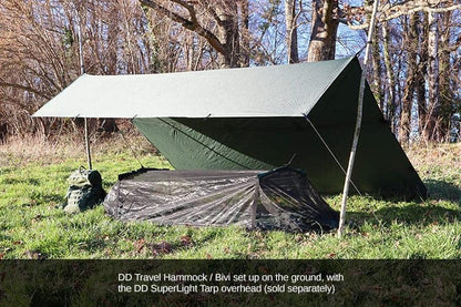 DD Travel Hammock / Bivi Olive Green