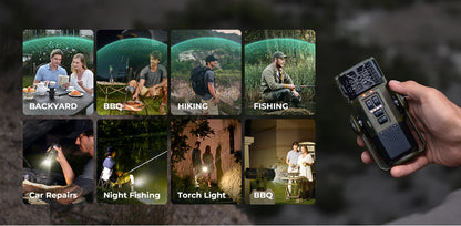 Flextail Evo Repeller Green 3-in-1 Outdoor Fishing Mosquito Repeller Lantern