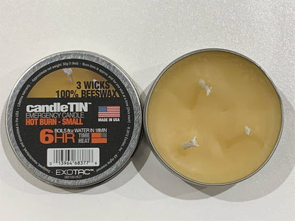 BCB EXOTAC Candle Tin - Hot Burn- Small