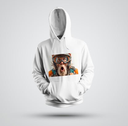 Personalized White Hoodie