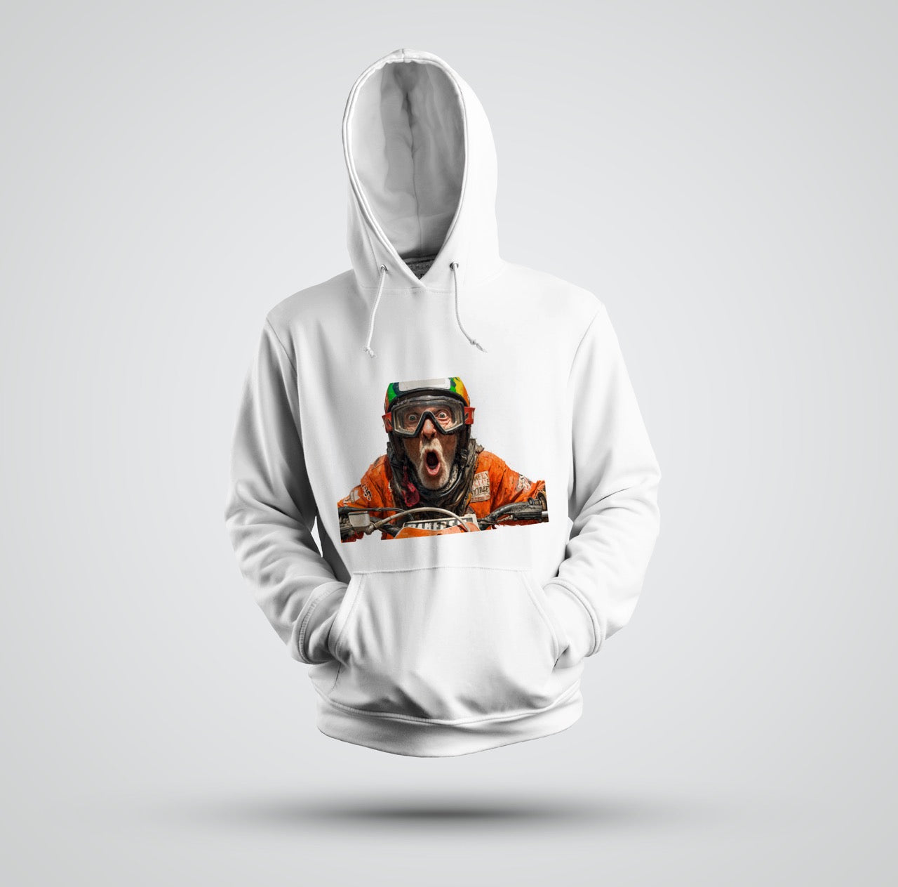 Personalized White Hoodie