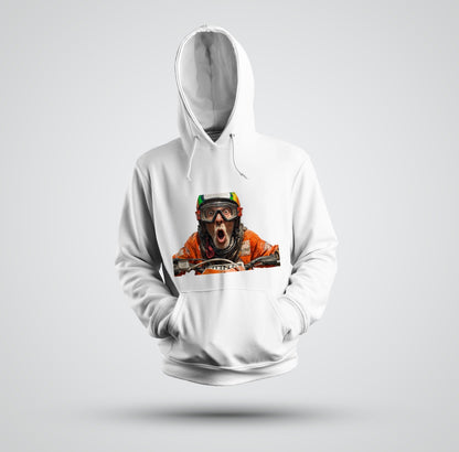 Personalized White Hoodie