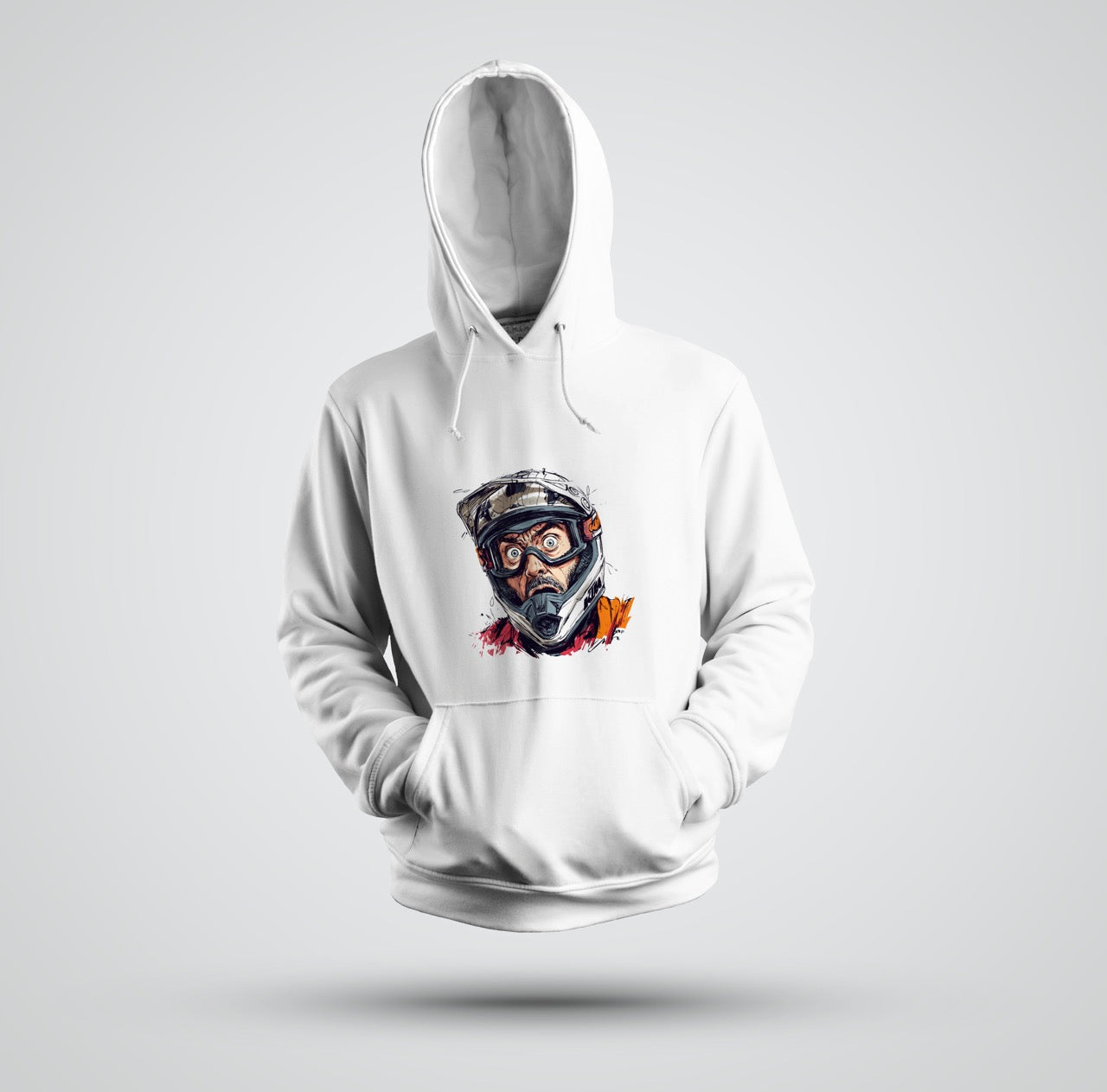 Personalized White Hoodie
