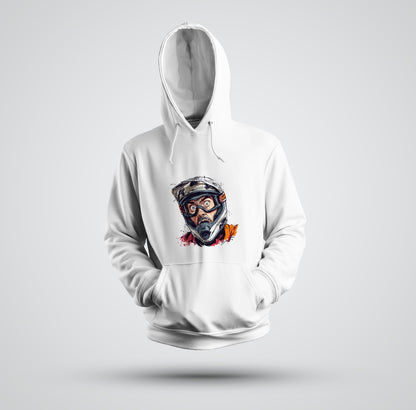 Personalized White Hoodie