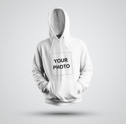 Personalized White Hoodie