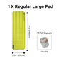 Flextail Gear Tiny Sleeping Pad R03 AVS - 3.5 L-Value 3 Season Sleeping Pad with Pump (Large)