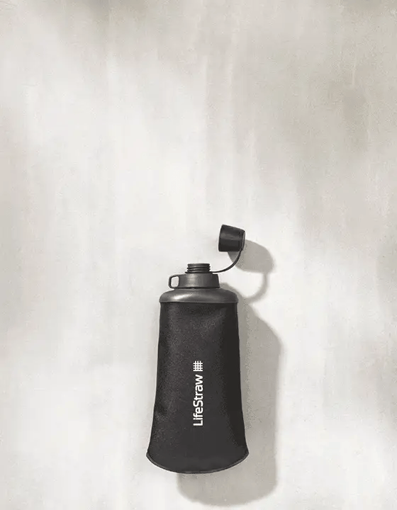 Lifestraw Peak Series Collapsible Squeeze bottle with Filter 1L