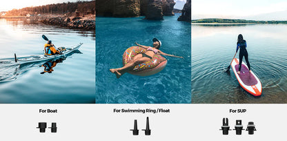 Flextail EVO SUP Pump 20PSI Cordless Rechargeable Pump