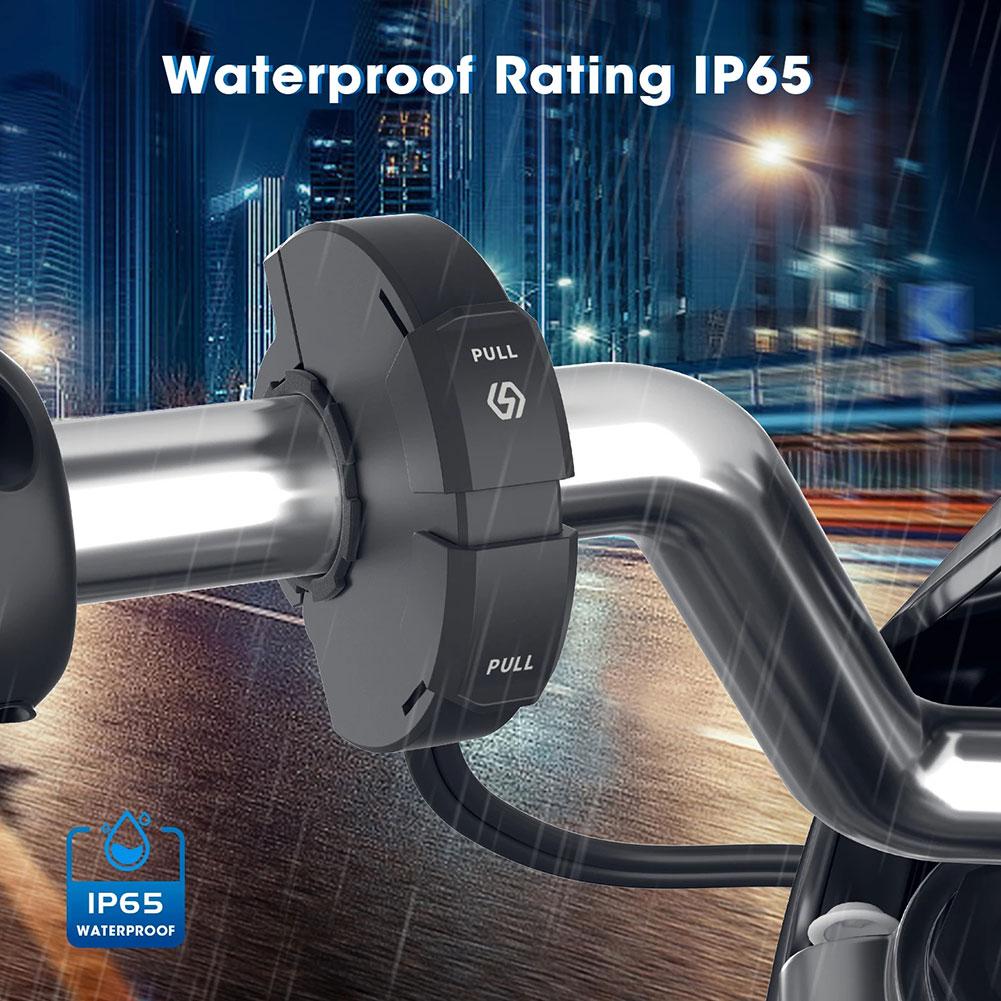 Dual USB Waterproof Port Motorcycle Charger - UK Seller buy with confidence