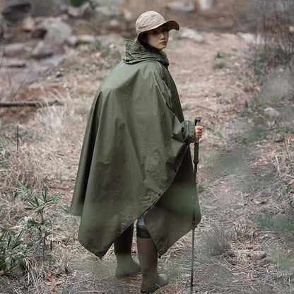 Naturehike Waterproof Breathable Raincoat Black