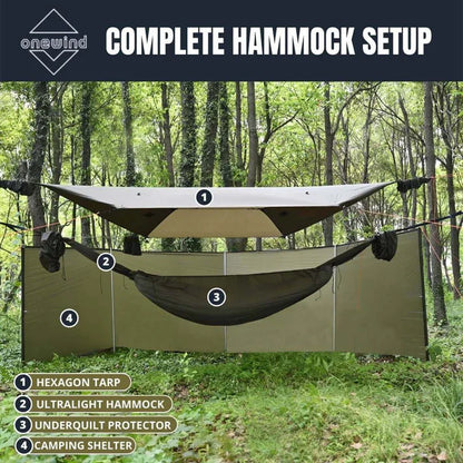 Onewind 6M Camping Windscreen/ Windblocker