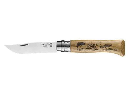 Opinel No.8 Animalia Knife - Fish