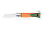 Opinel No.12 Explore Knife - Orange
