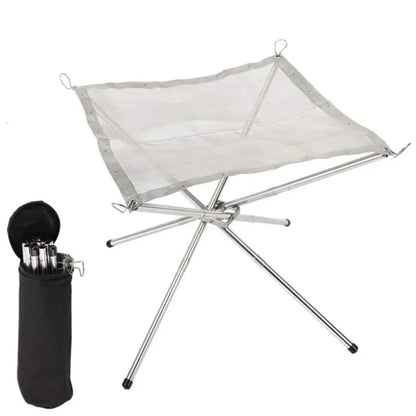 Large Portable Mesh Fire Pit - Camping. UK Seller fast delivery