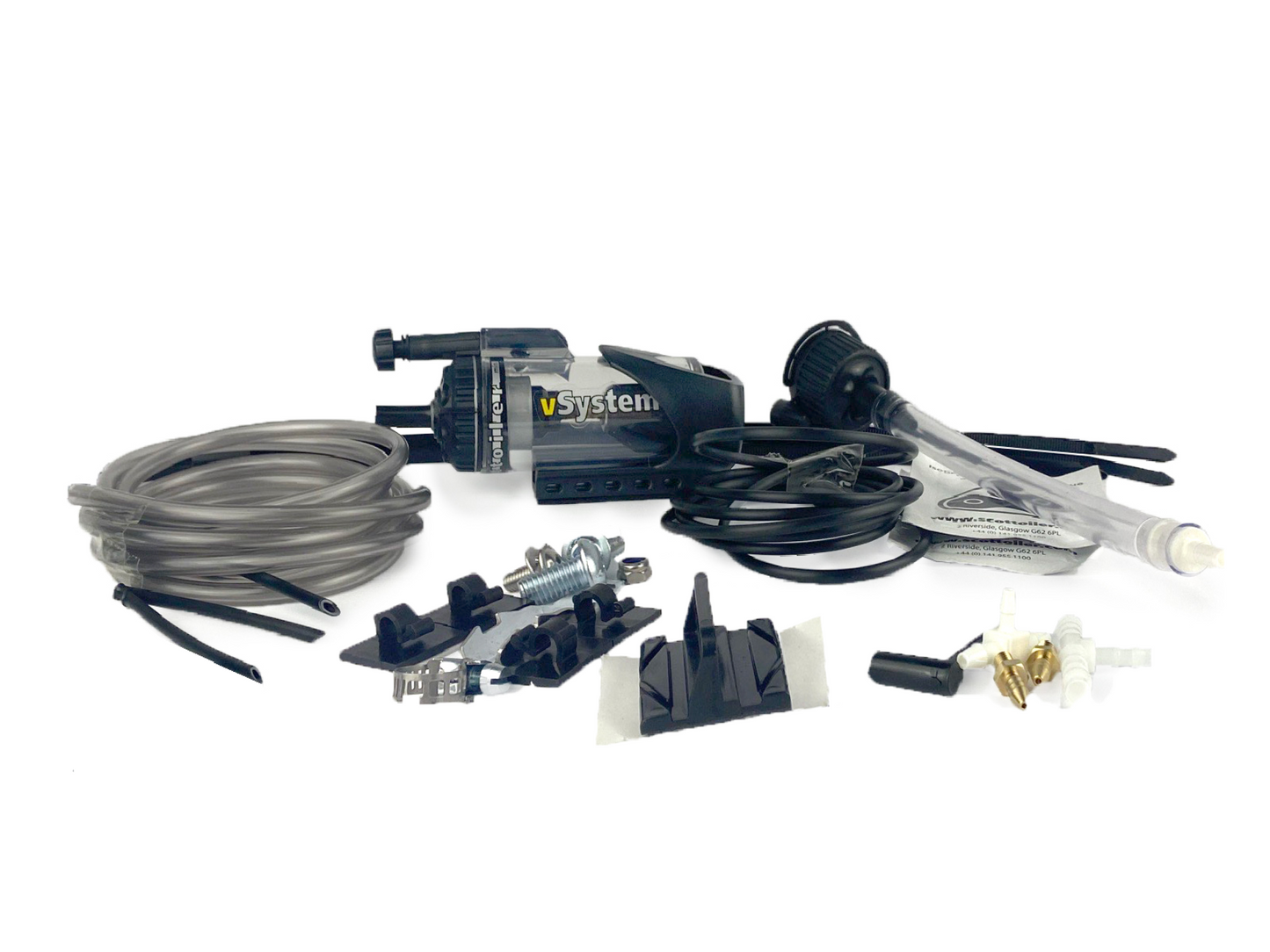 Scottoiler The micro vSystem automatic motorcycle chain oiler is a compact version of the original Scottoiler.