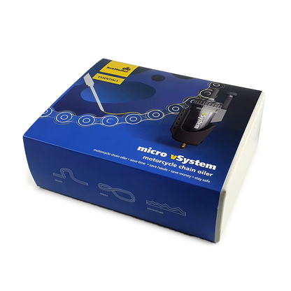 Scottoiler The micro vSystem automatic motorcycle chain oiler is a compact version of the original Scottoiler.