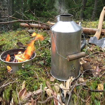 Kelly Kettle Base Camp 1.6 ltr (Stainless Steel) + Whistle
