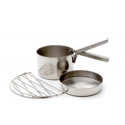 Kelly Kettle Trekker' Kit Fire Kettle and Stove (Stainless Steel)
