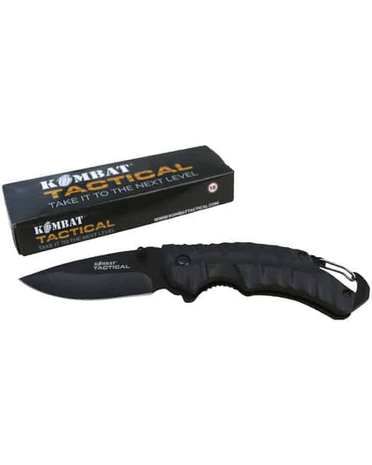 Kombat UK Elite / Gator Lock Knife (Black / Coyote)