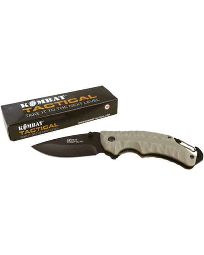 Kombat UK Elite / Gator Lock Knife (Black / Coyote)