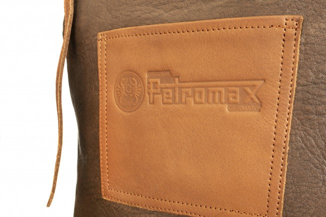 Petromax Buff Leather Apron with neck strap