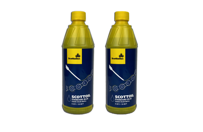 Scottoiler 500ml/16.9 fl.oz. of Scottoil Standard Blue