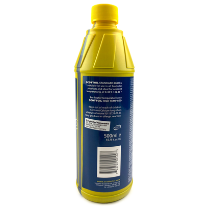 Scottoiler 500ml/16.9 fl.oz. of Scottoil Standard Blue