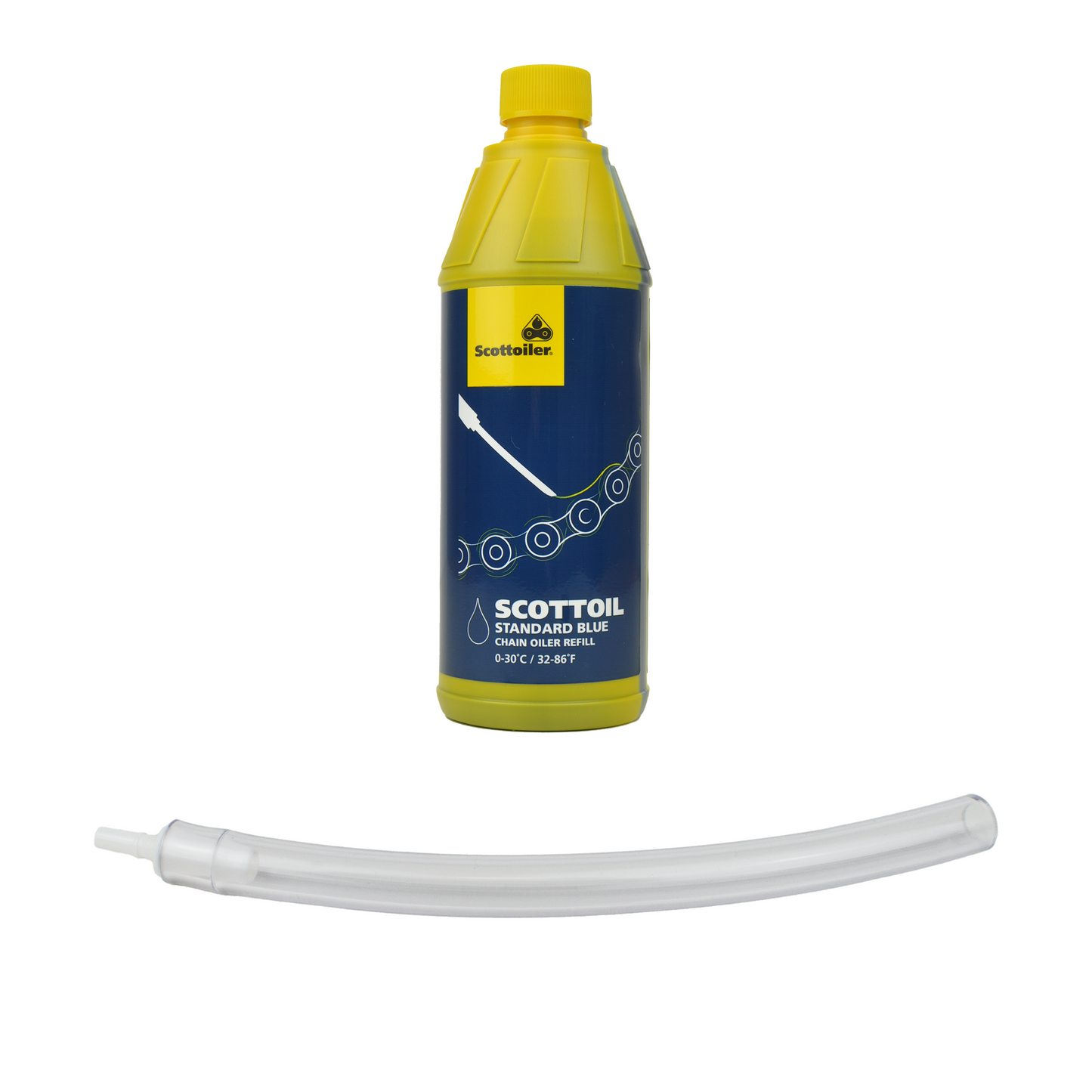 Scottoiler 500ml/16.9 fl.oz. of Scottoil Standard Blue