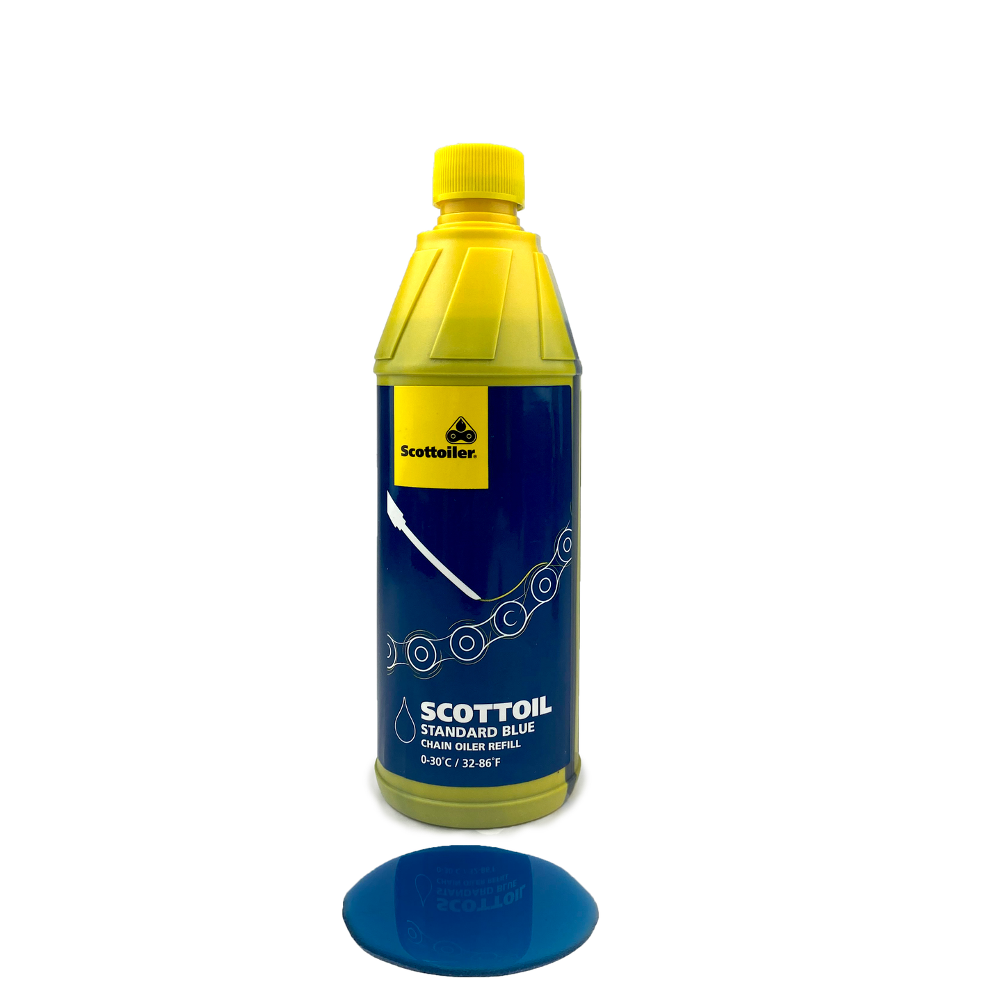 Scottoiler 500ml/16.9 fl.oz. of Scottoil Standard Blue